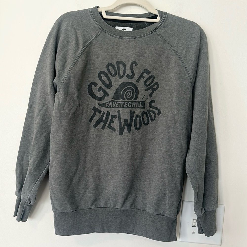Fayetteville Gray Graphic Sweatshirt S